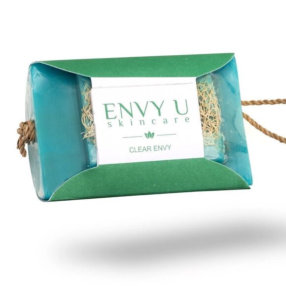 NWT Envy U Skin Clear Envy Acne Cleanser With Loofah - Picture 2 of 2